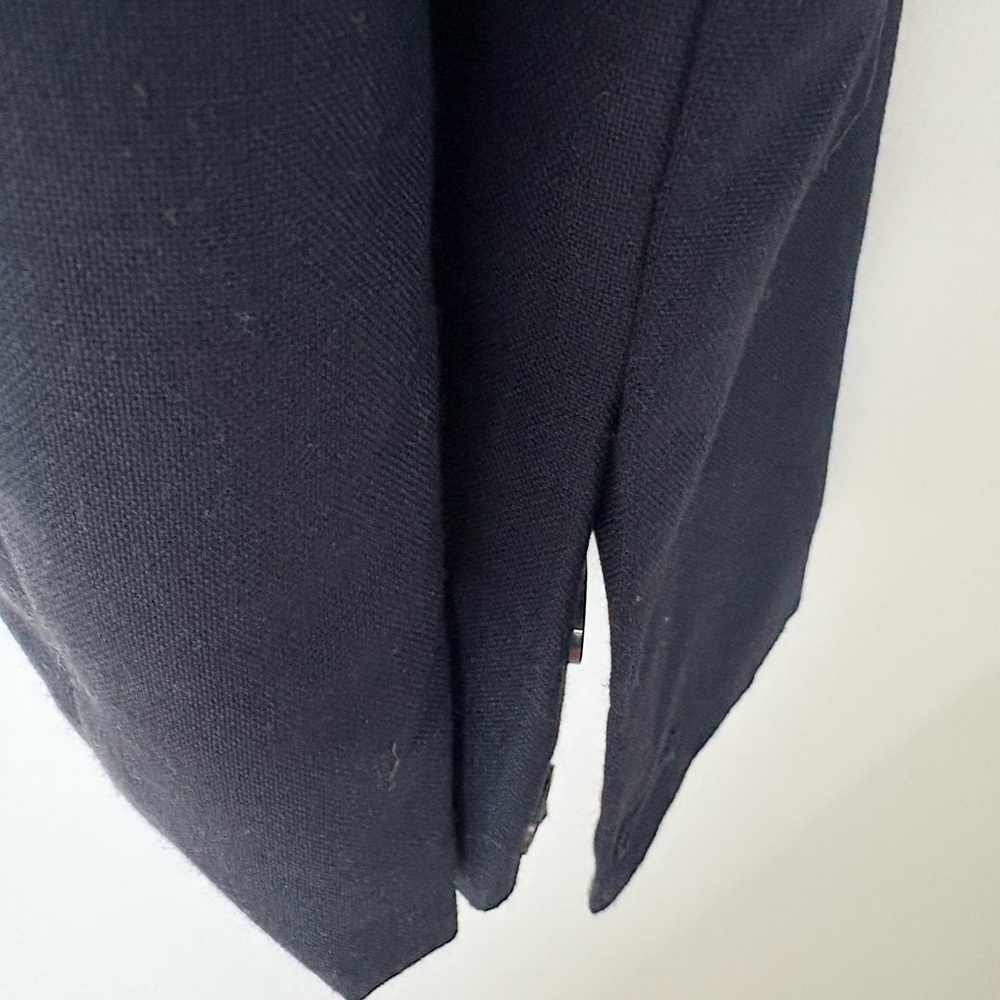 Navy Blue bead Embroidered Blazer Bee Jacket. Never worn - Picture 6 of 6